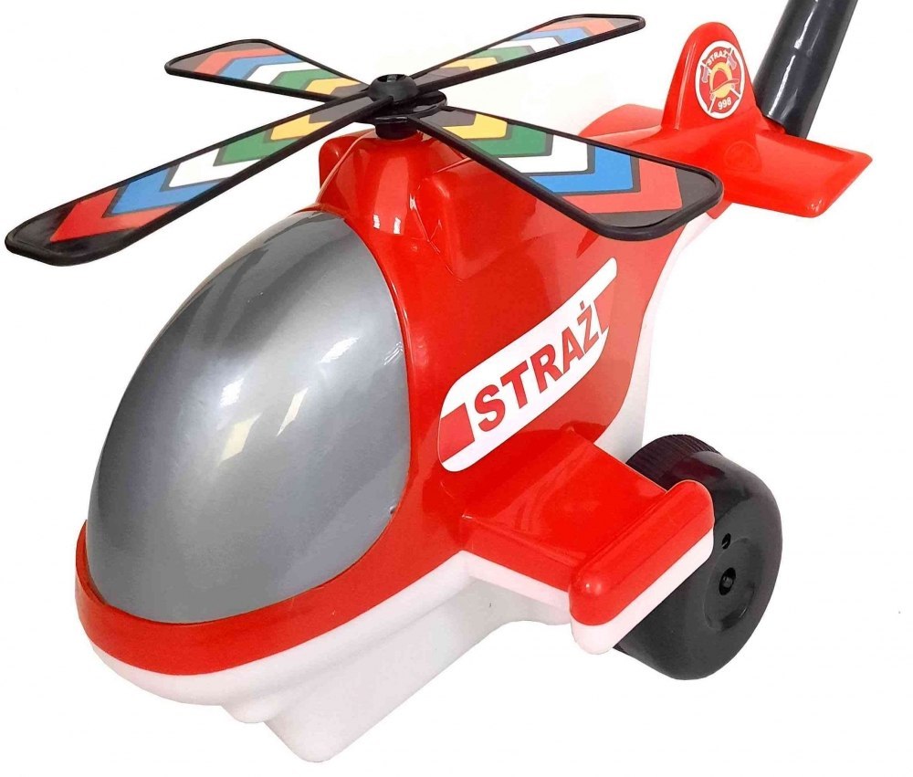 PUSH TOY HELICOPTER FIRE 50CM MACHINE